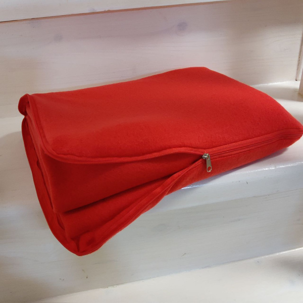 Плед - подушка 2в1 / Флисовый универсальный набор - трансформер (плед 130х150см.)